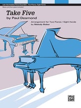 Take Five piano sheet music cover